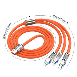 3 ln1 Type-c Data Cable