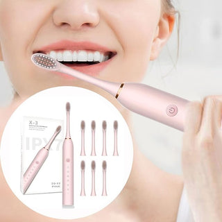 Electric Toothbrushes with 4 Brush Heads