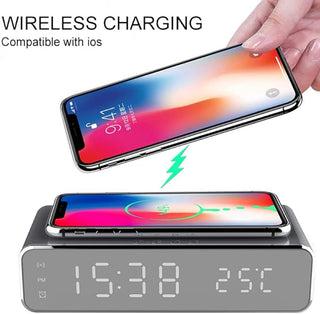 Wireless Charging Alarm Clock