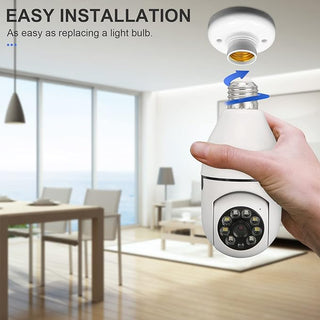 Smart 2.4G/5.0GWireless Light Bulb Camera