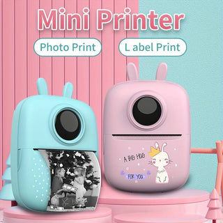 Mini Printer Inkless Instant Photo Printer