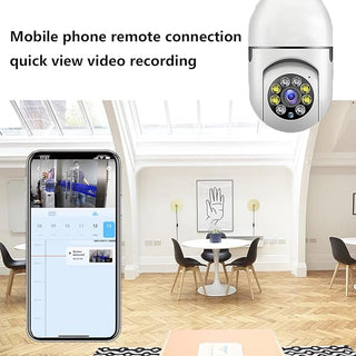 Smart 2.4G/5.0GWireless Light Bulb Camera