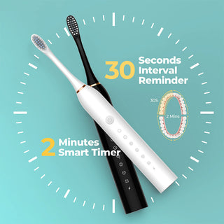 Electric Toothbrushes with 4 Brush Heads