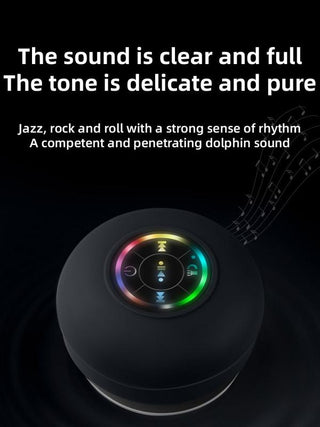 Waterproof LED Bathroom Speaker